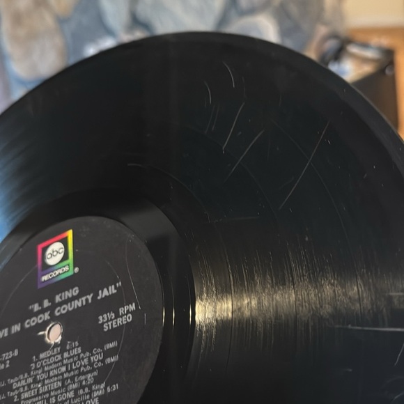 NO LONGER FOR SALE 70’s Vintage‎ B.B. King Live in Cook County Jail Vinyl Album - Picture 6 of 6